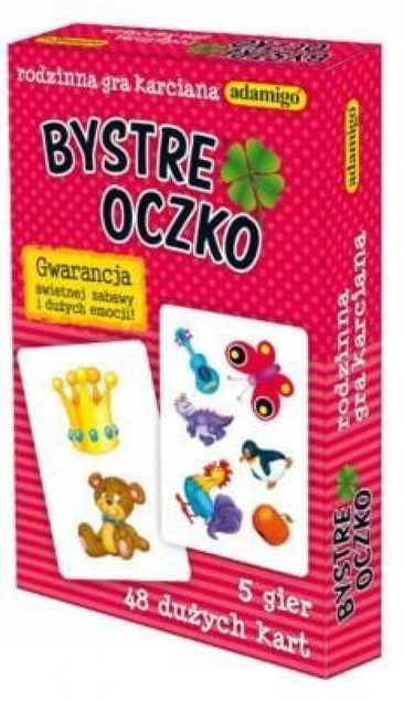 Adamigo Bystre Oczko – Gra Karciana Rozwijająca Spostrzegawczość i Pamięć
