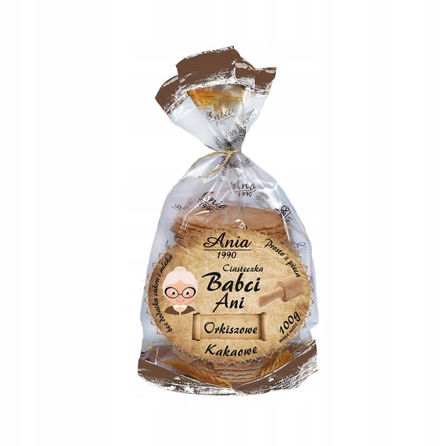 Ciasteczka orkiszowo-kakaowe Ania Babci Ani 100 g