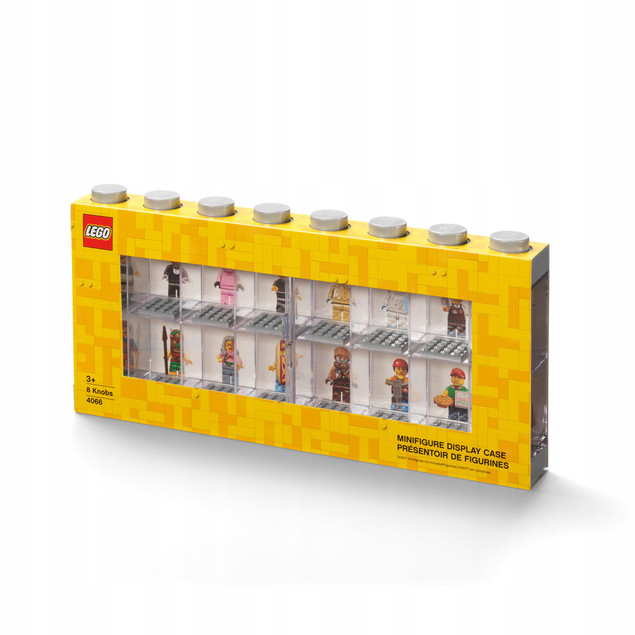 Gablotka LEGO Classic 40660006 na 16 Minifigurek Szara