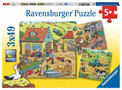 Puzzle Ravensburger 3 szt. papierowe 49 elementów