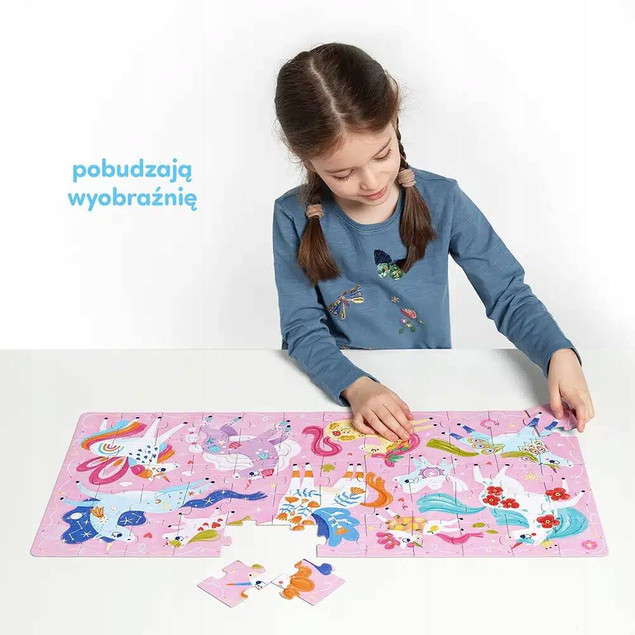 Puzzle Ach Jednorożce Układanka 60el. 4+ CzuCzu
