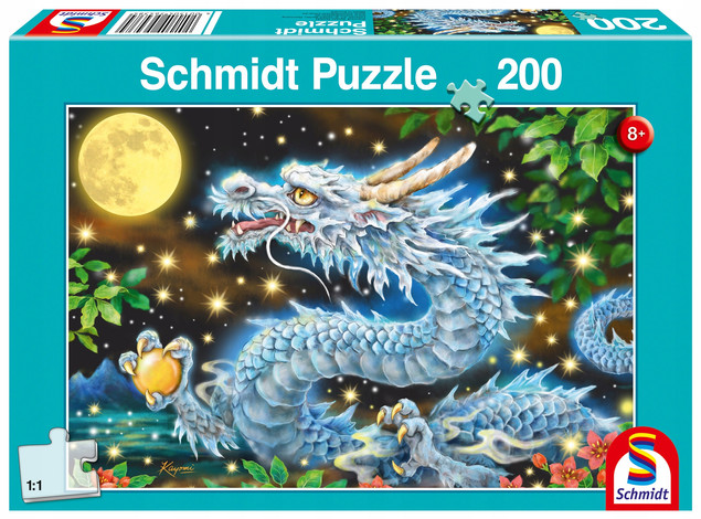 Schmidt Puzzle 200 Smocza Przygoda dla Dzieci 6+ Układanka Rozwojowa