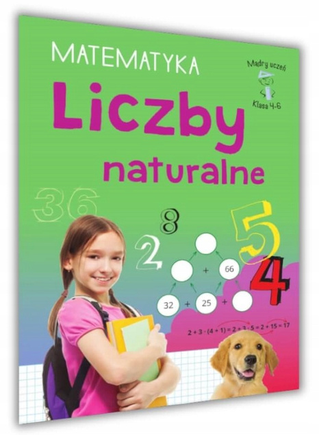 Mądry Uczeń MATEMATYKA Klasa 4-6 ZESTAW Książeczek Do Nauki Liczenia 9+ SBM