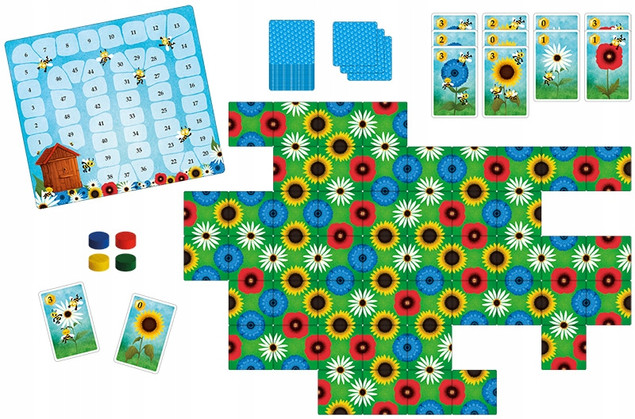 Gra planszowa Kukuryku Wyścig po Nektar PROMATEK 5+