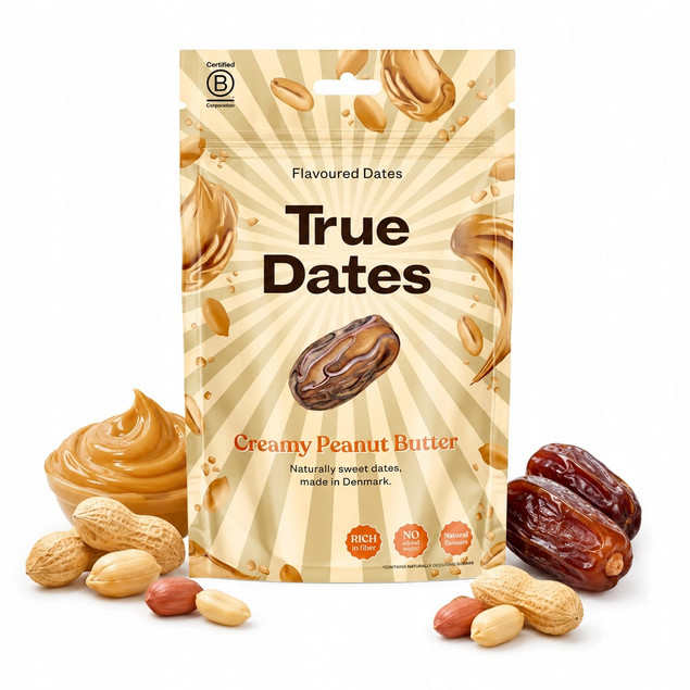 True Dates Creamy Peanut Butter 100g