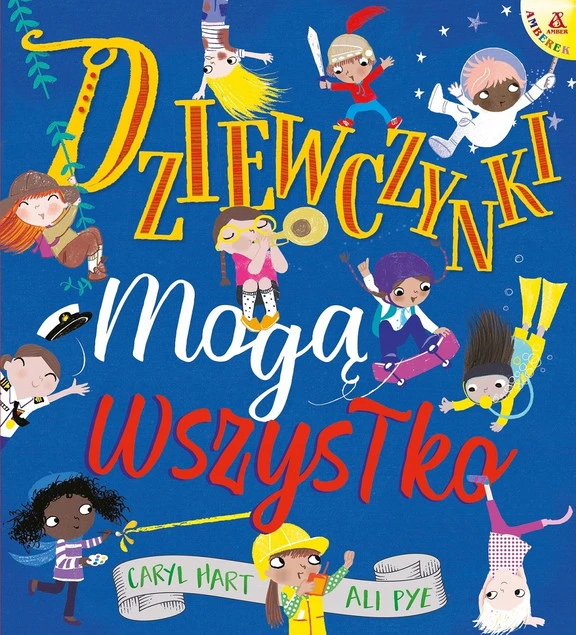 Dziewczynki mogą wszystko - okładka książki