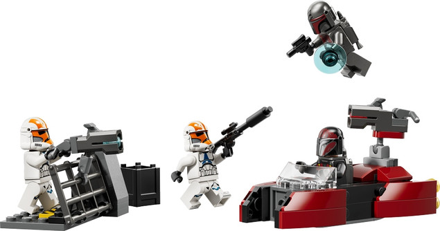 LEGO Star Wars - Oblężenie Mandalory - zestaw bitewny 75449