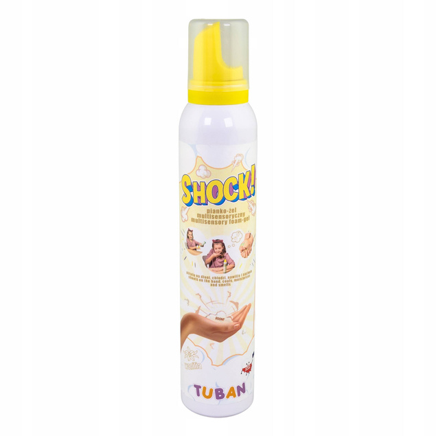 SHOCK MULTISENSORYCZNY PIANKO ŻEL DO RĄK 200 ml WANILIA