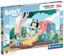 Puzzle 104 Układanka Blue BLUEY Pies Piesek Bing BAJKA Dla Dzieci 6+