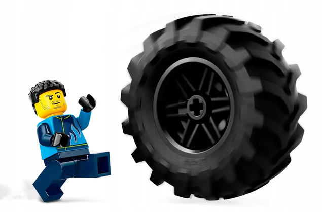 LEGO City Niebieski Monster Truck 148el. 5+ 60402