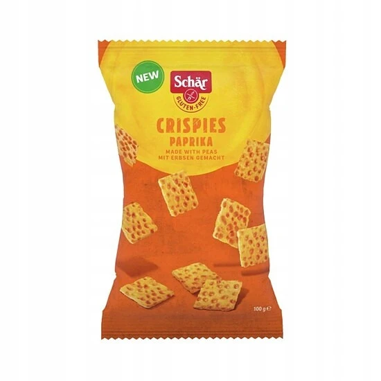 Opakowanie Chipsów Schar Crispies Paprika