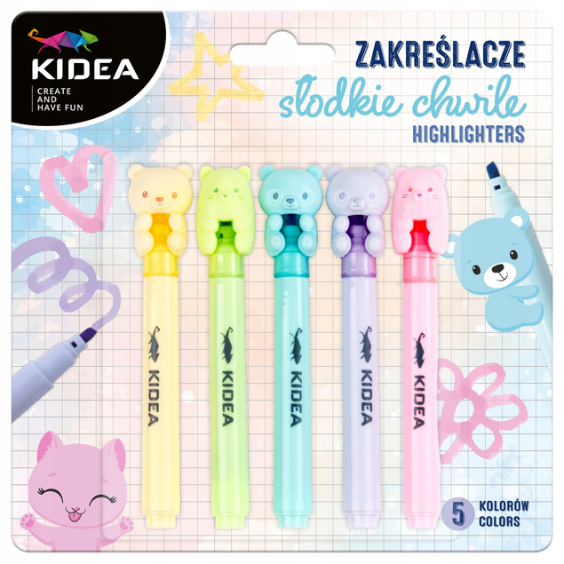 SZKOŁA ZAKREŚLACZE ZWIERZĄTKA