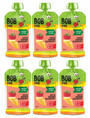 6x BOB SNAIL Smoothie BANAN MALINA Bez Dodatku Cukru Mus 120g