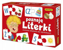 Puzzle Gra Poznaję Literki Edukacyjna Nauka Alfabetu 3+ Adamigo 5581