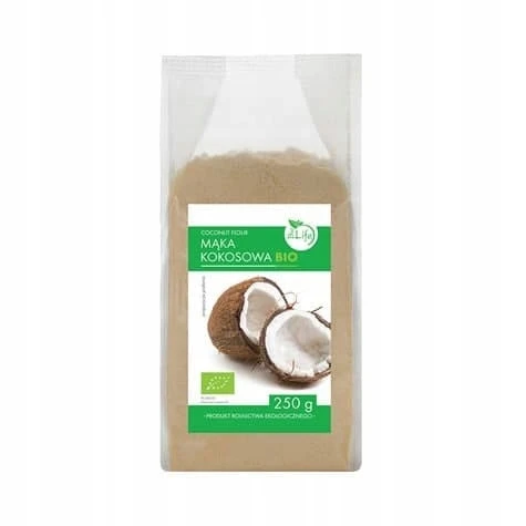Mąka kokosowa Biolife 250 g - opakowanie