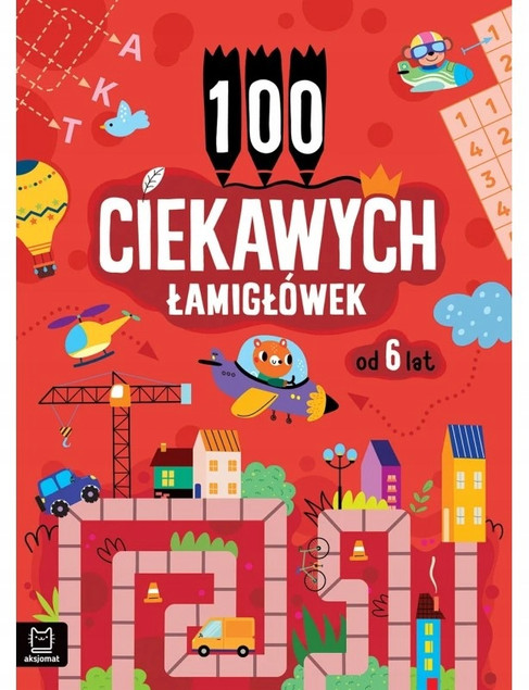 Zadania i łamigłówki dla dzieci 6-9 lat zestaw 3 książek logiczne
