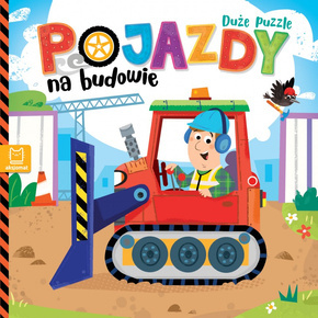 DUŻE Puzzle POJAZDY Na Budowie Grażyna Wasilewicz 0+ Aksjomat 4070