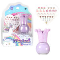 Lakier do paznokci dla dziewczynki Askato Magical Crown 5+ – brokatowy fioletowy 3412562
