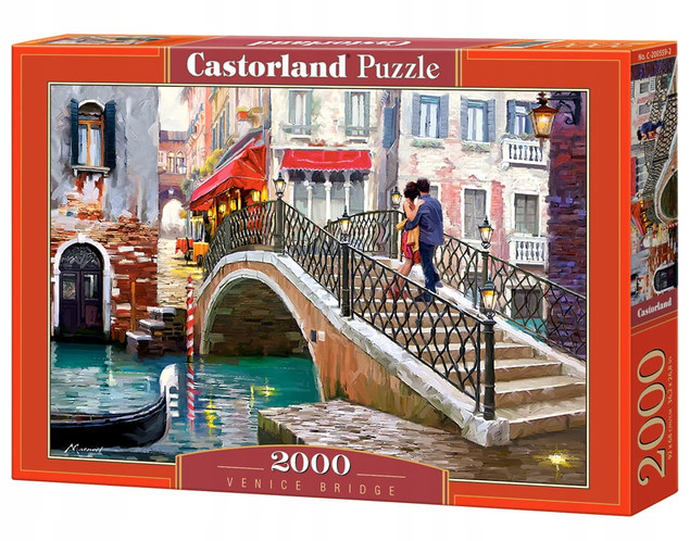 Puzzle 2000 Venice Bridge Castorland