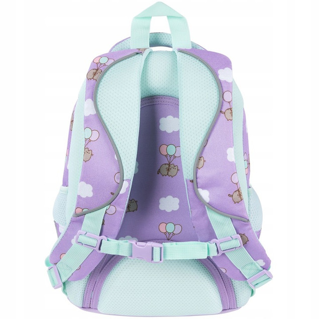 Plecak Szkolny PUSHEEN 4-Komorowy 22L Dla Dziewczynki Fiolet St.Majewski