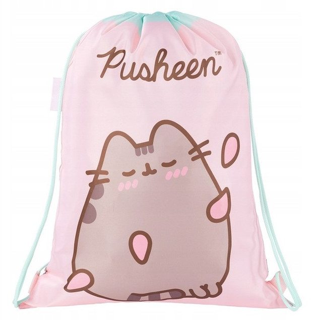Worek Szkolny Na Buty Obuwie Odzież WF Dla Dziewczynki PUSHEEN St.Majewski
