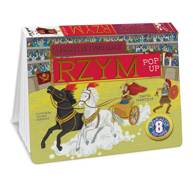 Starożytne cywilizacje. Rzym POP-UP David Hawcock