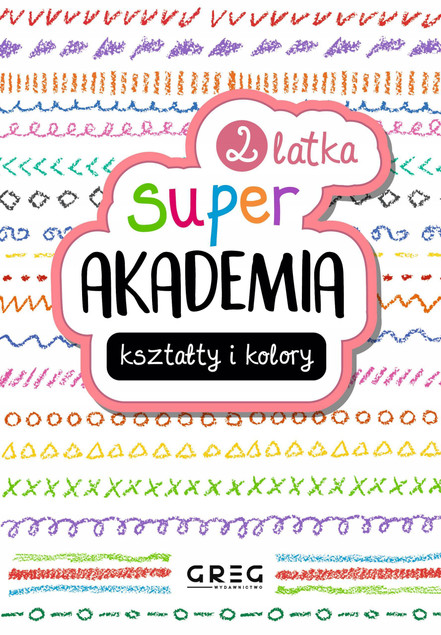 Akademia 2 latka Ćwiczenia Naklejki Książeczki Dla Dzieci Greg