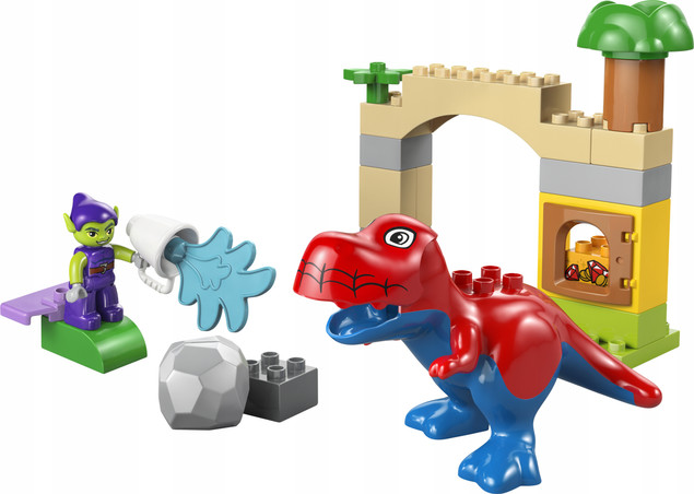 LEGO DUPLO Dinozaur Spidey-Rex i Zielony Goblin 10463