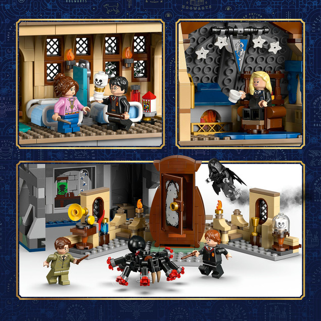 LEGO Harry Potter 76463 Zamek Hogwart: Skrzydło Szpitalne z 7 Figurkami