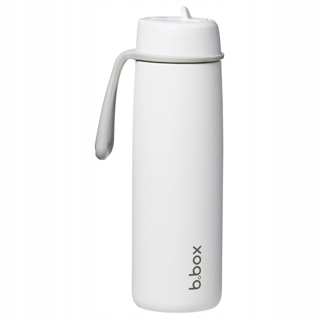 B.Box Butelka Termiczna Bidon Termos 690ml White Out Składany Ustnik 6+