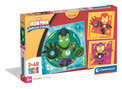 Puzzle 3w1 Iron Man And His Awesome Friends Marvel 3x48 Super Kolor