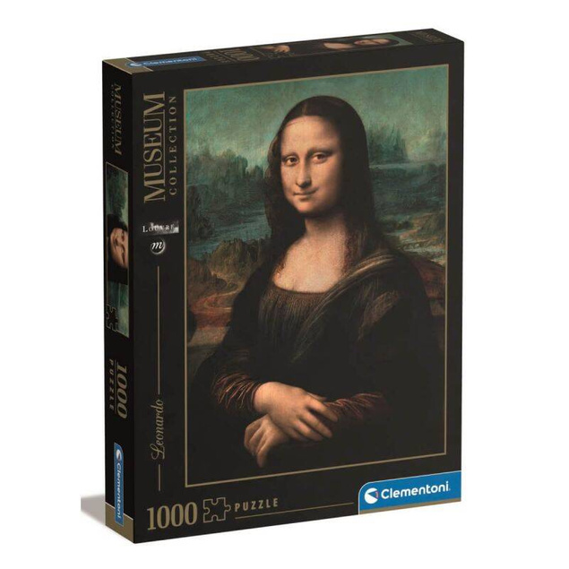 PUZZLE 1000 MUZEUM OBRAZ MONA LISA DA VINCI