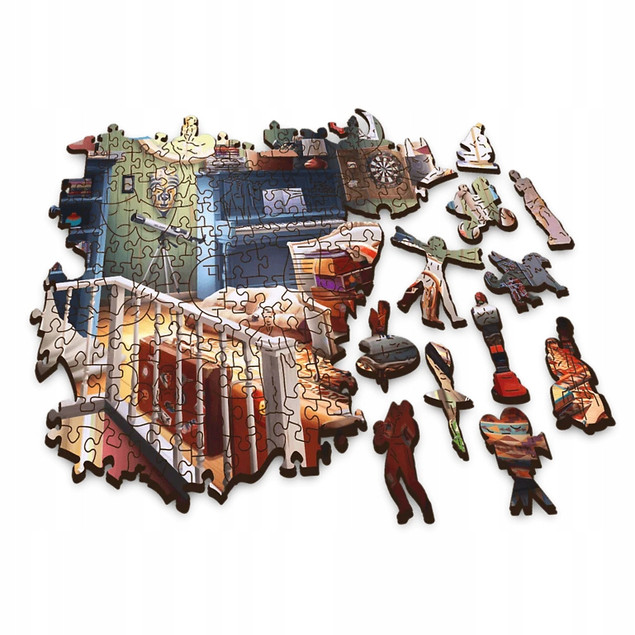 Trefl Puzzle drewniane 501 el. Skarby na strychu
