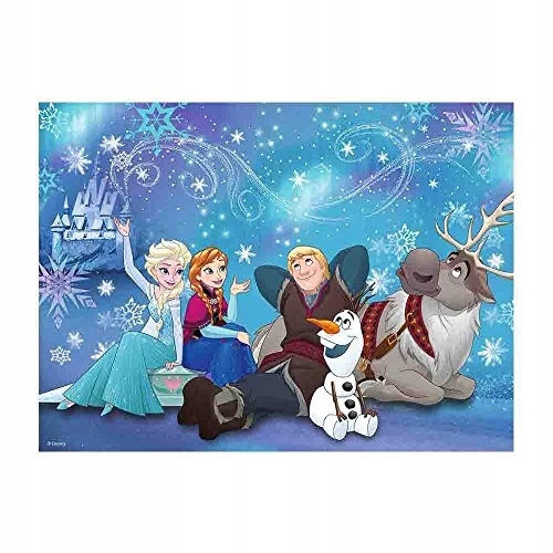 Puzzle Frozen 100 elementów ilustracja
