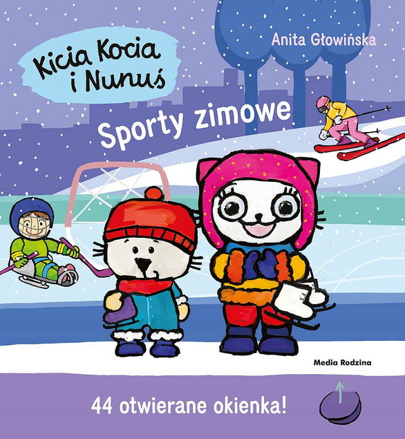 Kicia Kocia I Nunuś Jaka Piękna Zima 55 Okienek Głowińska 3+ Media Rodzina