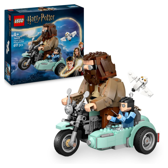 LEGO Harry Potter 76443 Motocyklowa Przejażdżka Hagrida i Harry’ego – Ucieczka