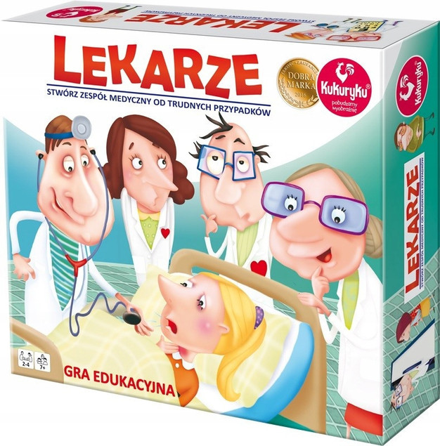 Gra Planszowa Lekarze Kukuryku - Zarządzanie Szpitalem