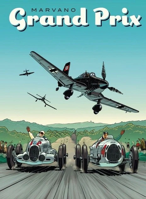 Grand Prix Marvano – komiks historyczny Egmont w twardej oprawie