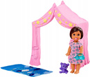 Laleczka Barbie Klub opiekunek Zabawa w namiocie Mattel