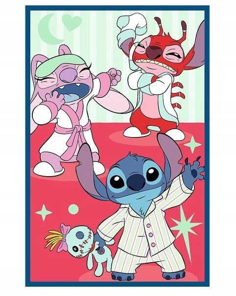Puzzle 3x80 Świat Stitcha Trefl