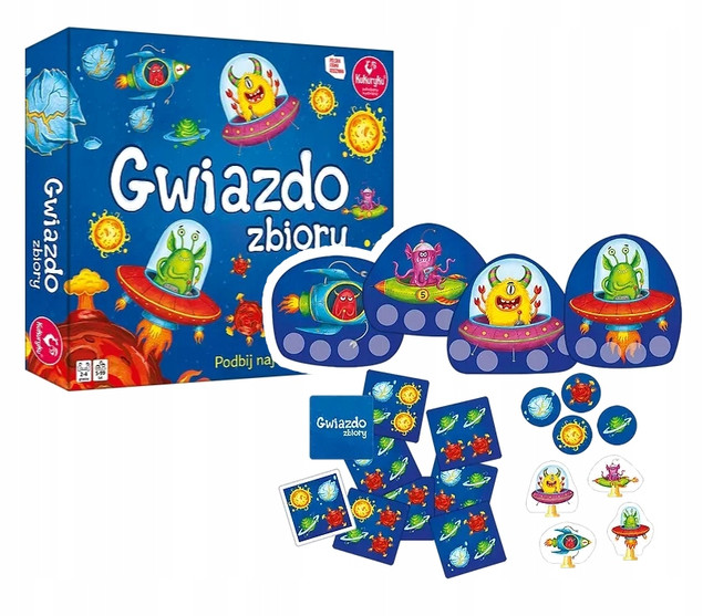 Gwiazdozbiory gra planszowa Kukuryku