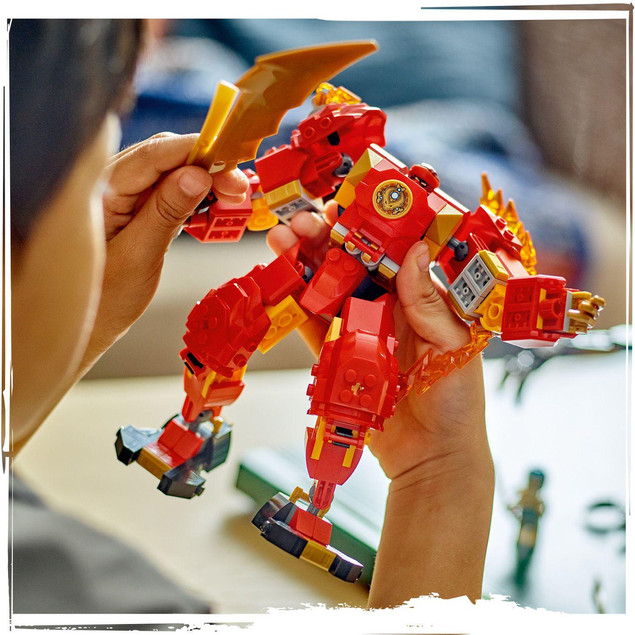 Lego NINJAGO 71808 Mech żywiołu ognia Kaia