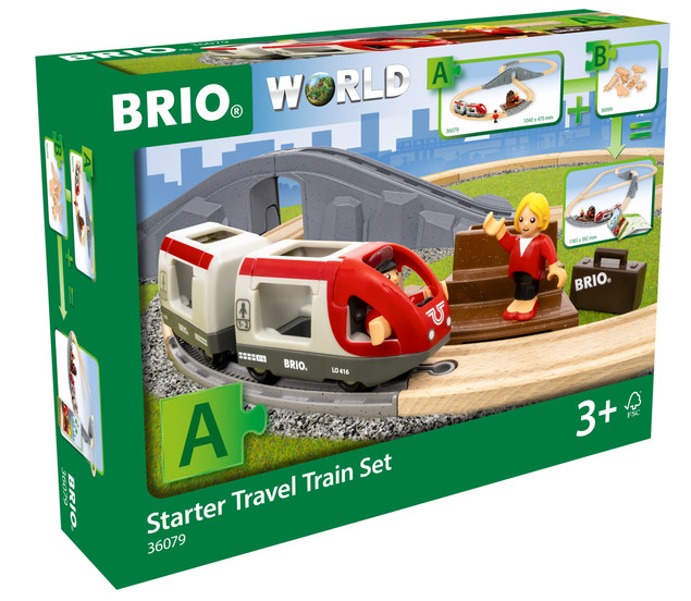 Brio 36079 Zestaw startowy pociąg pasażerski