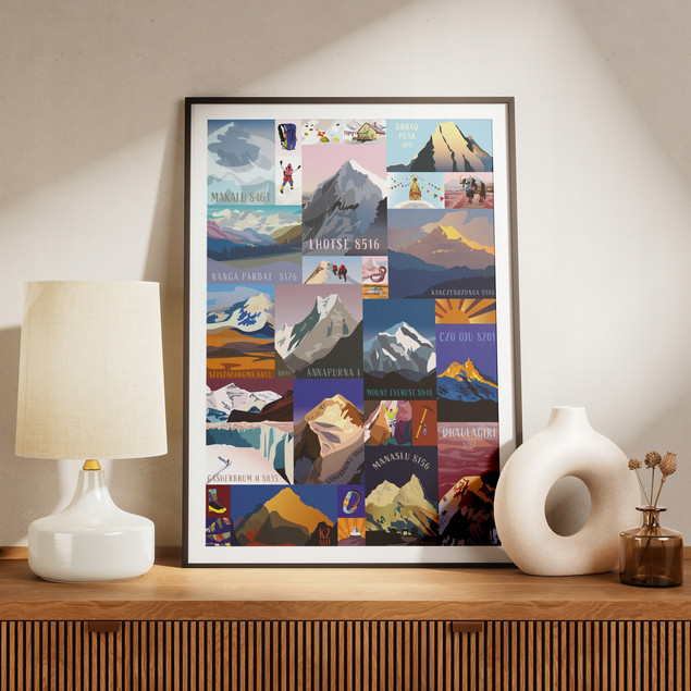 Puzzle Puzzlove CzuCzu 1000 elementów Góry 8000 m n.p.m. – Himalaje Karakorum