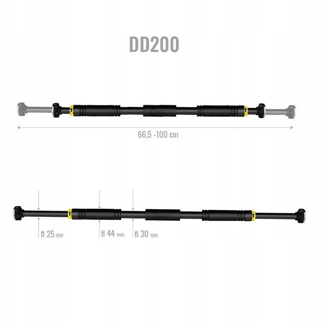 DD200 DRĄŻEK ROZPOROWY 66,5-100 CM HMS PREMIUM