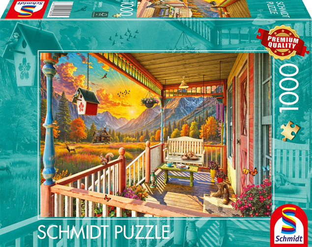 Puzzle Schmidt Spiele Pod Złotym Słońcem 1000 elementów