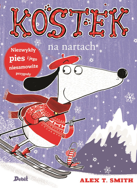 Kostek na nartach Alex T. Smith
