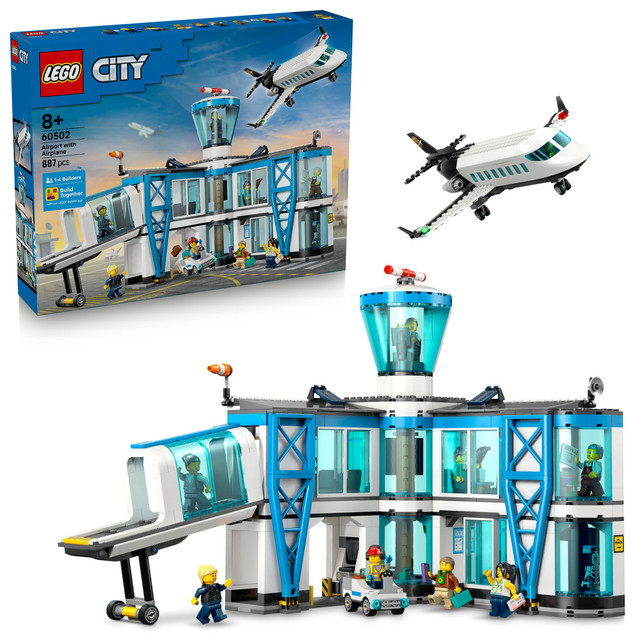 LEGO City - Lotnisko z samolotem 60502
