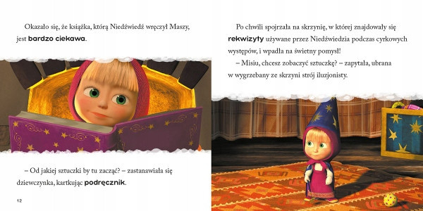 Masza i Niedźwiedź. Bajeczki na dzień dobry