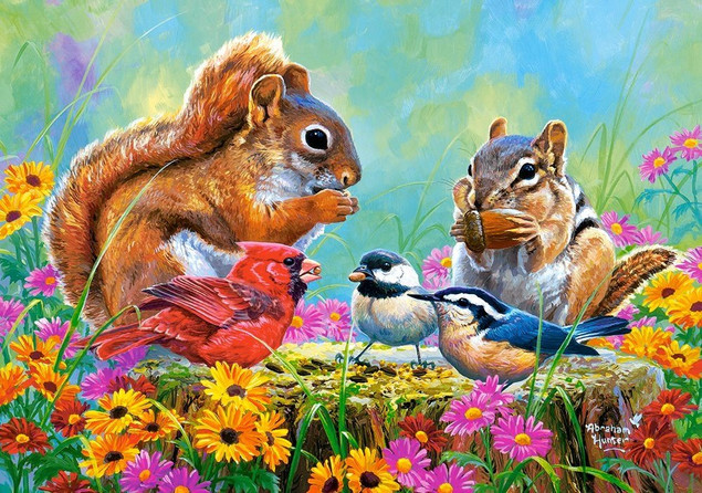 Puzzle 500 Snack Time CASTOR